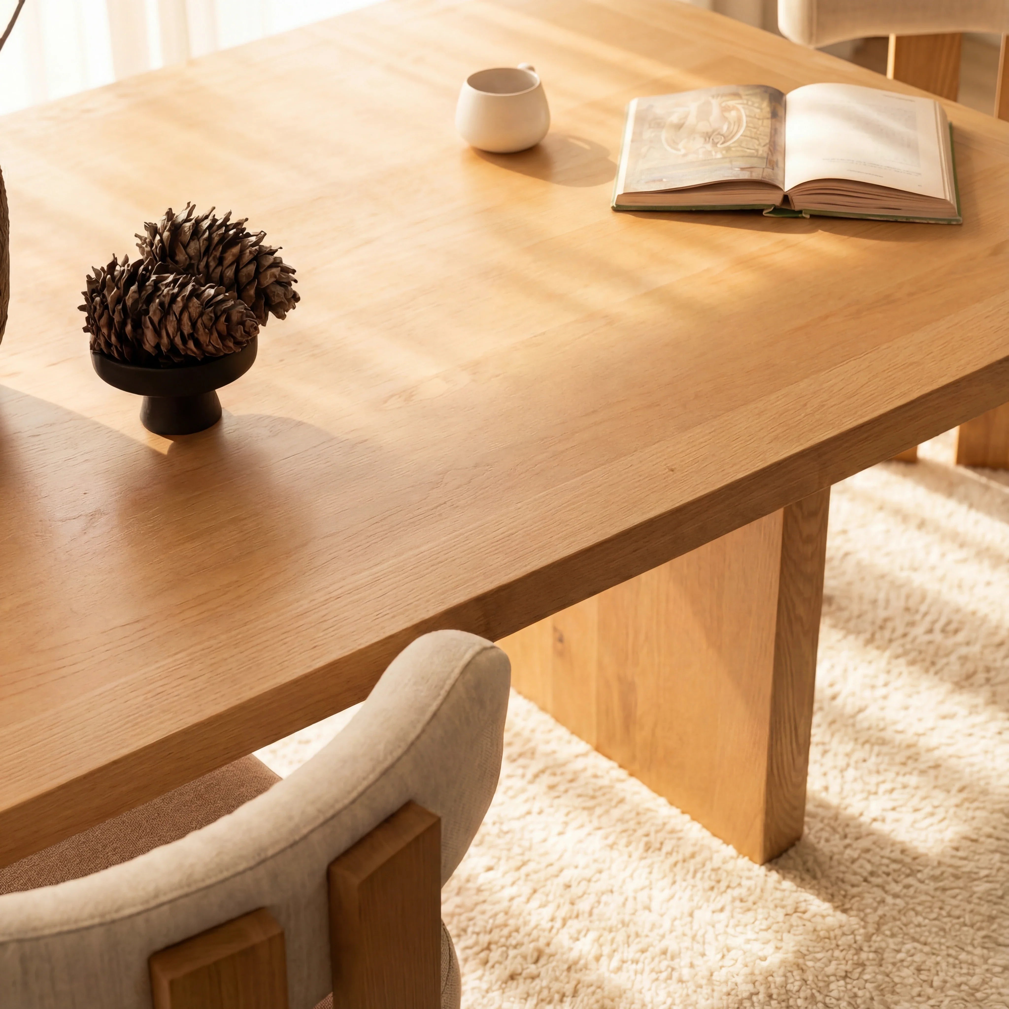 How to Create a "Breathing" Living Room with Solid Wood Furniture