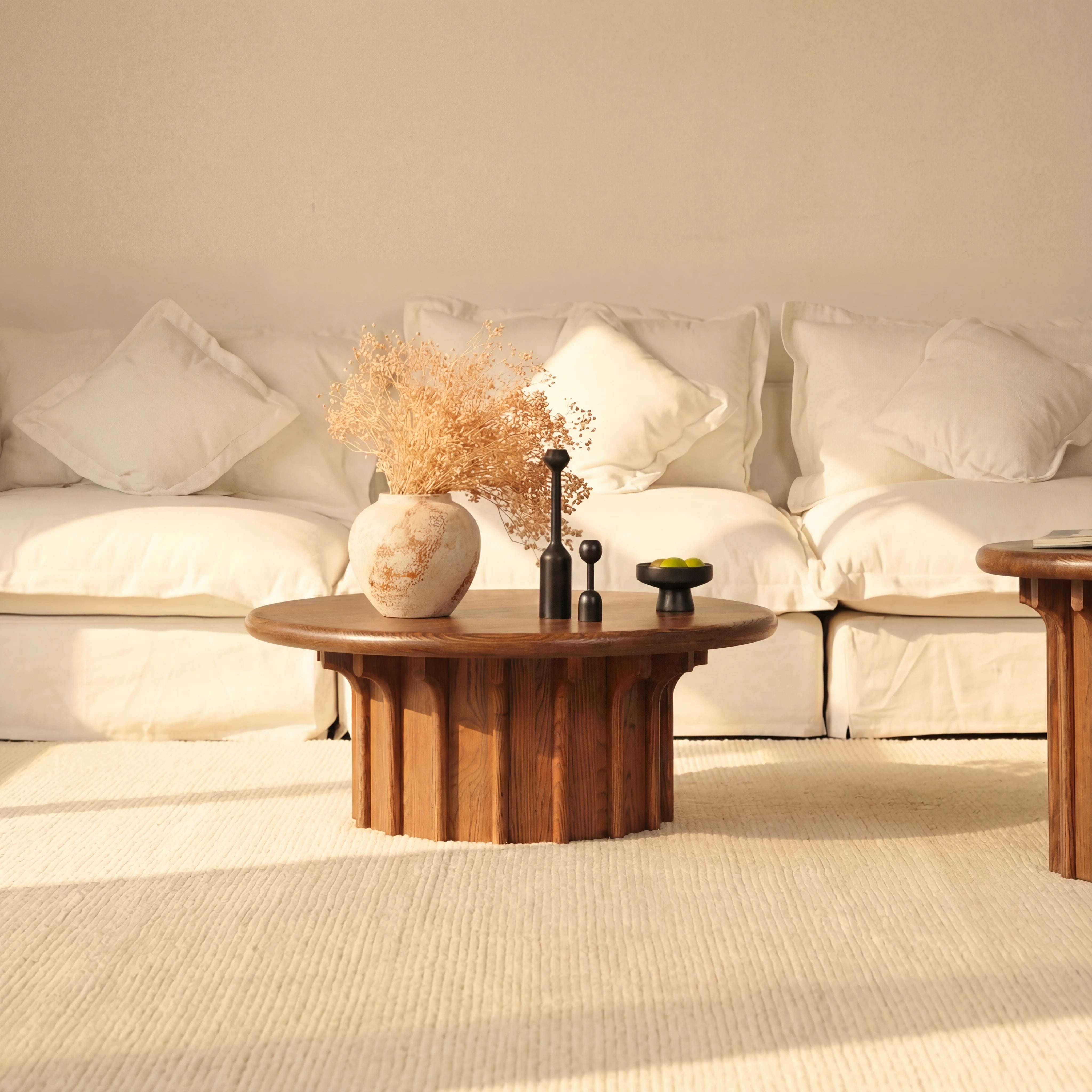 Corin Coffee Table White oak