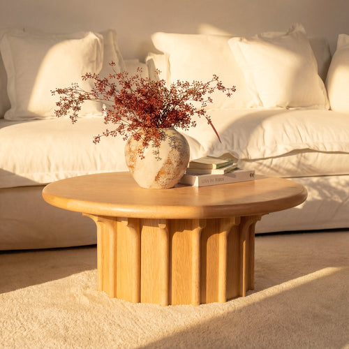 Corin Coffee Table White oak