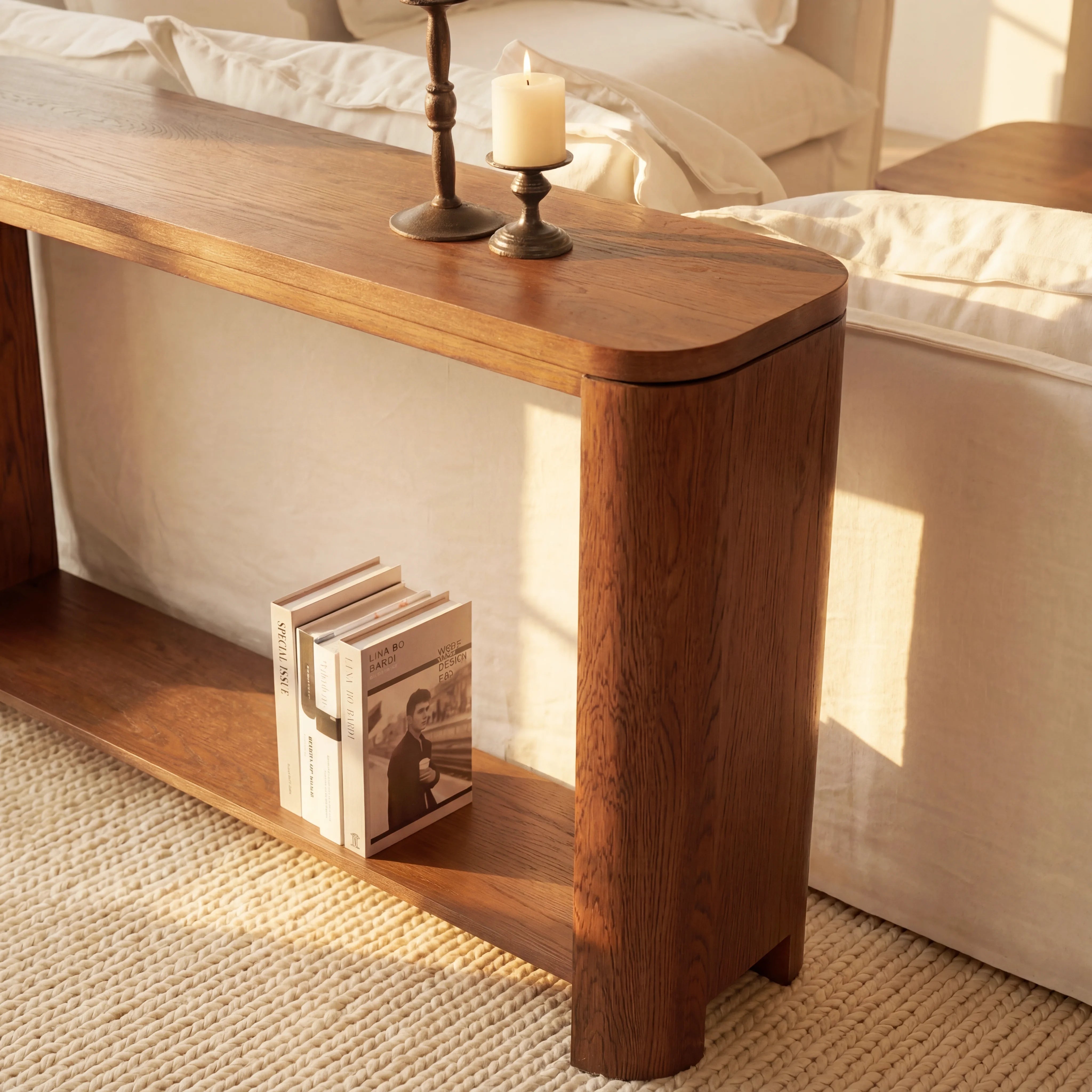 Ovelo Console Table All-oak construction