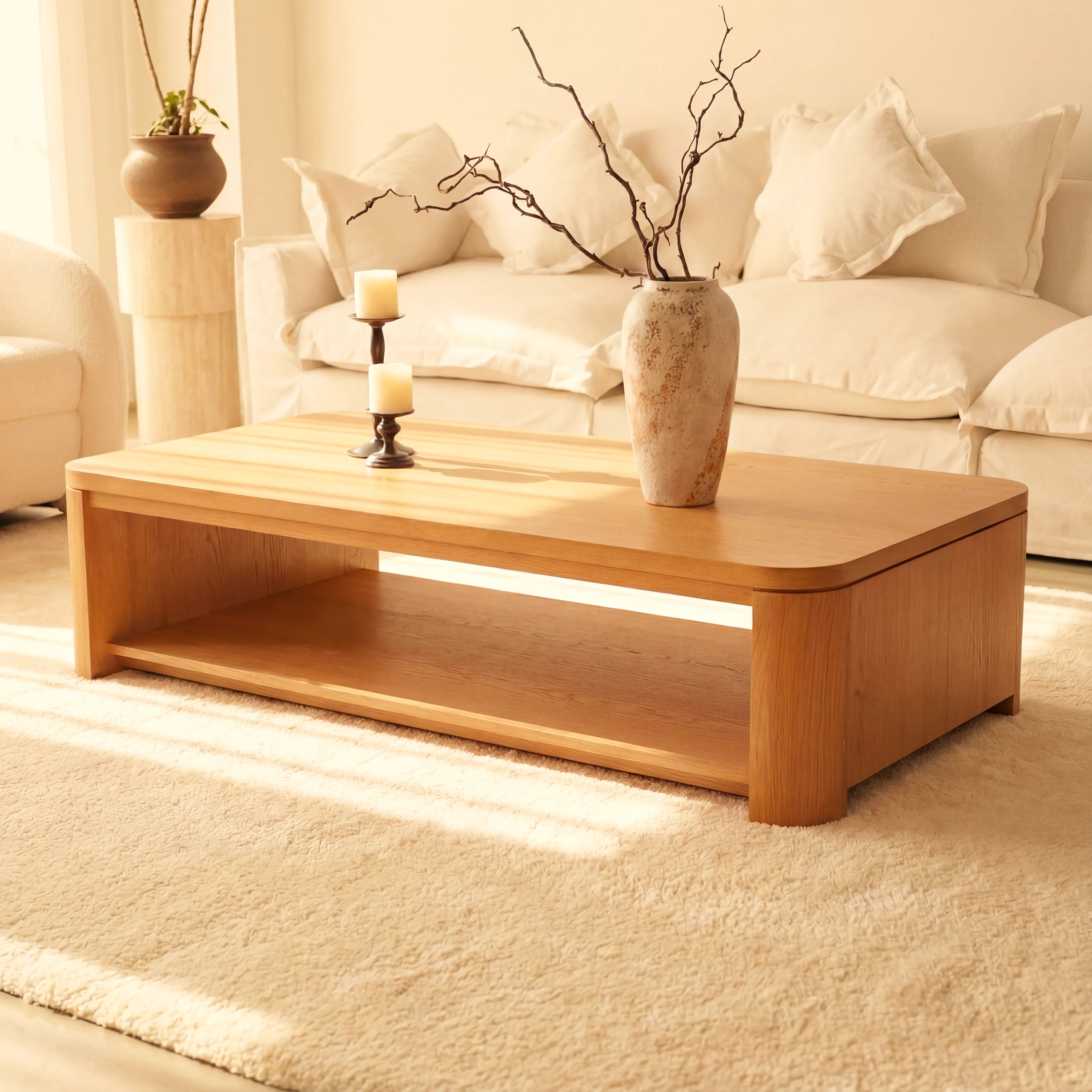 Ovelo Coffee Table All-oak construction