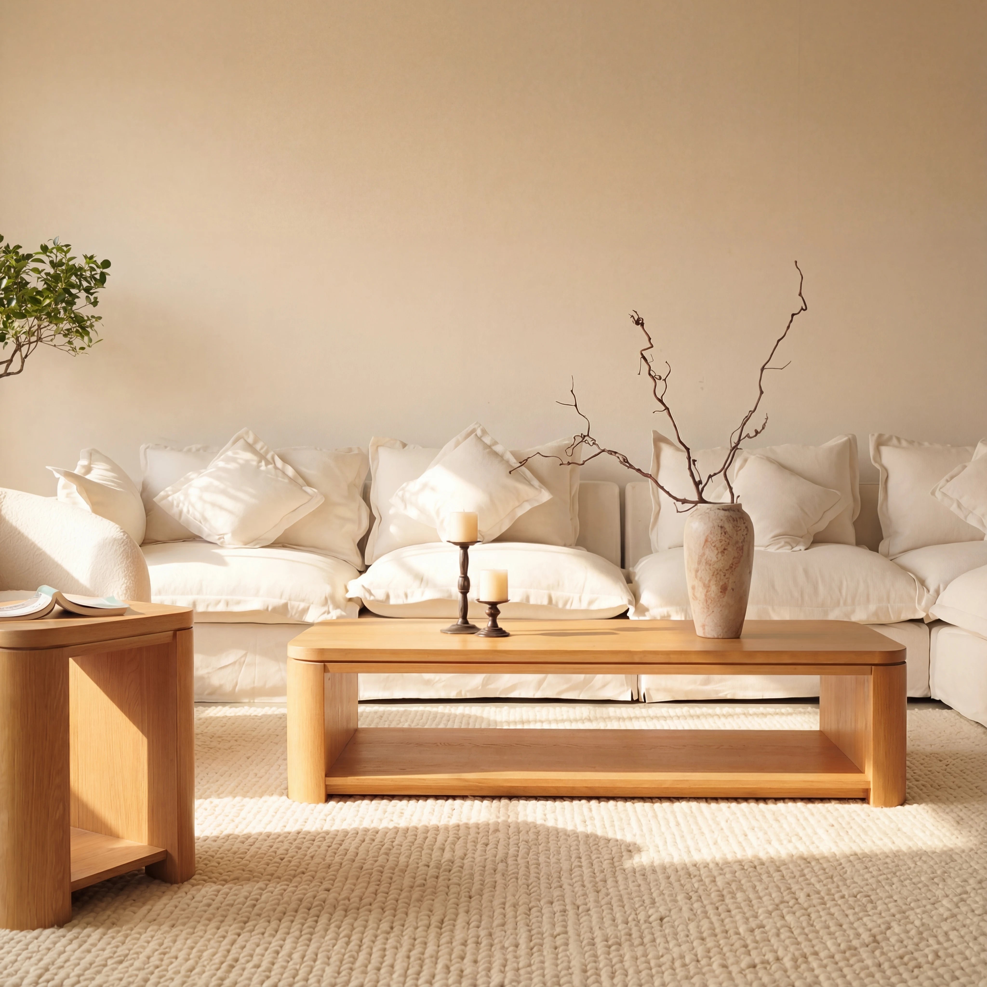 Ovelo Coffee Table All-oak construction