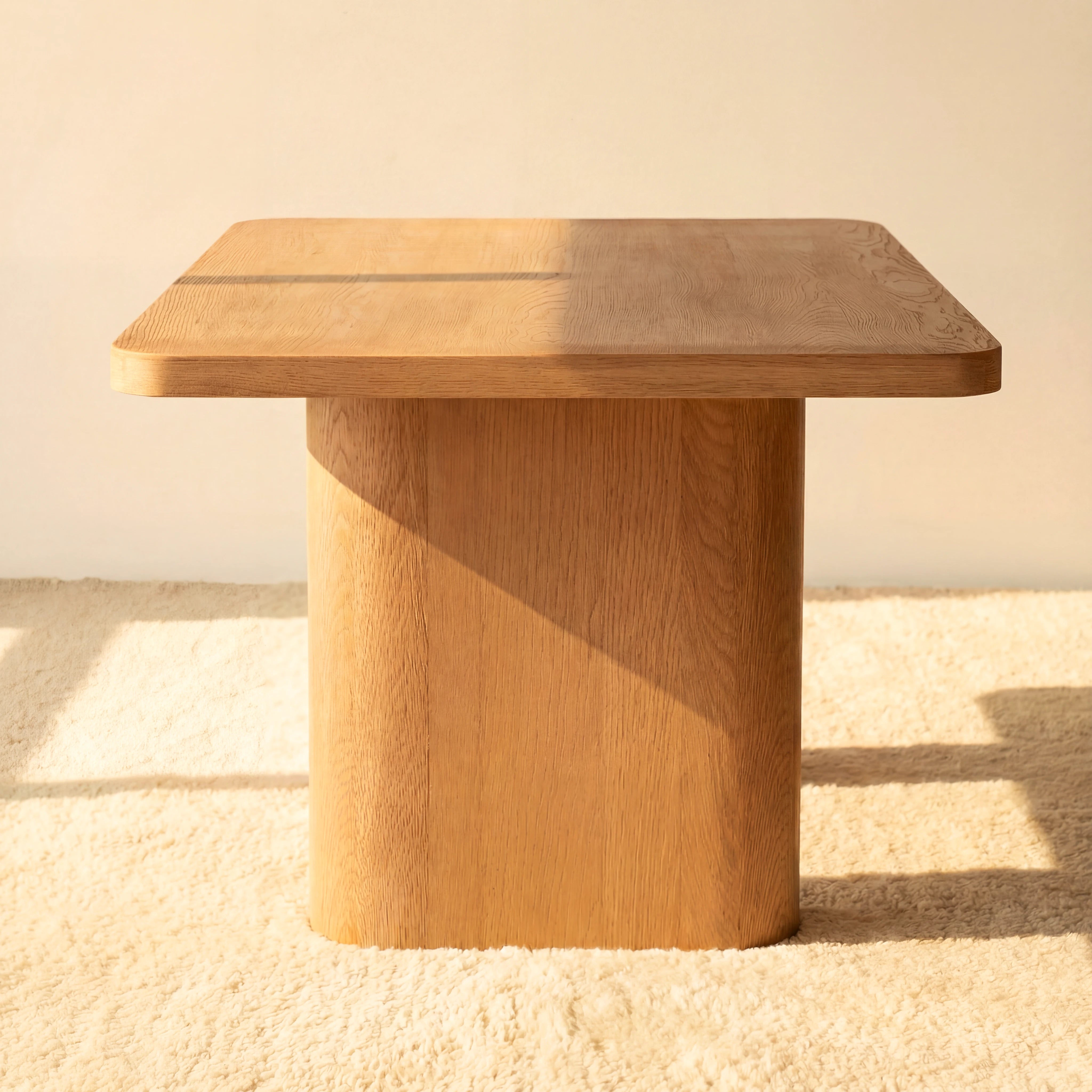 Ovelo Dining Table All-oak construction