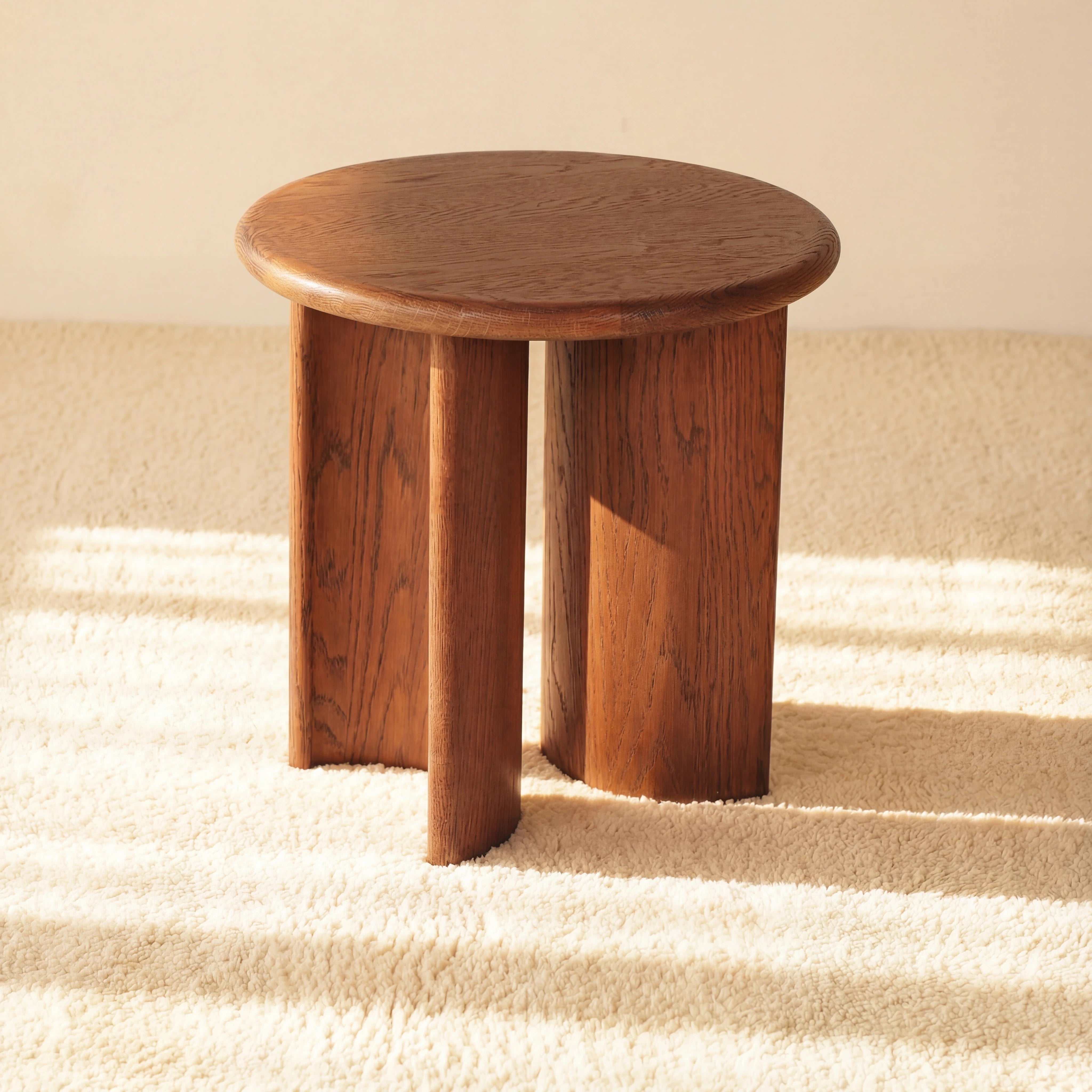 Haven Side Table White oak