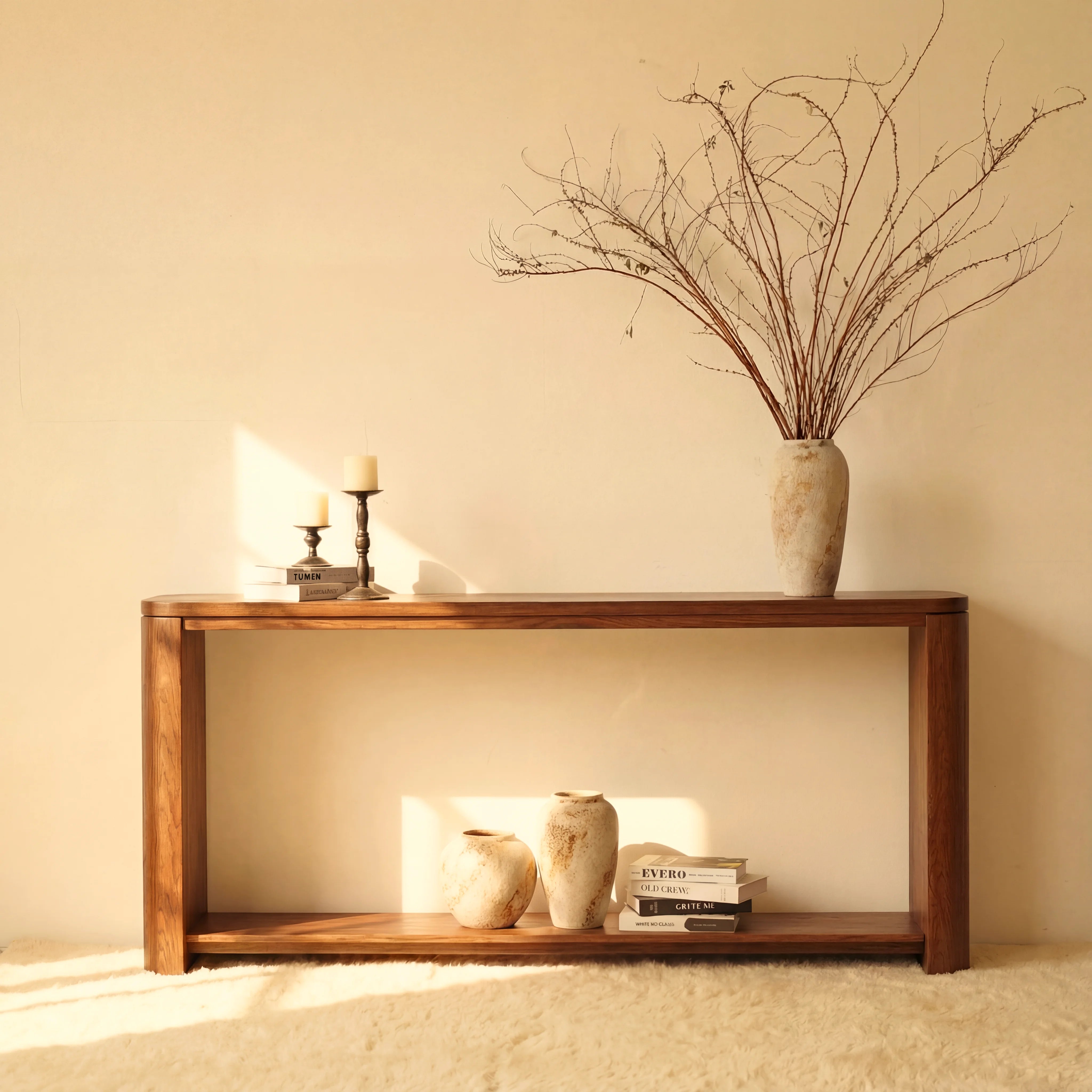 Ovelo Console Table All-oak construction