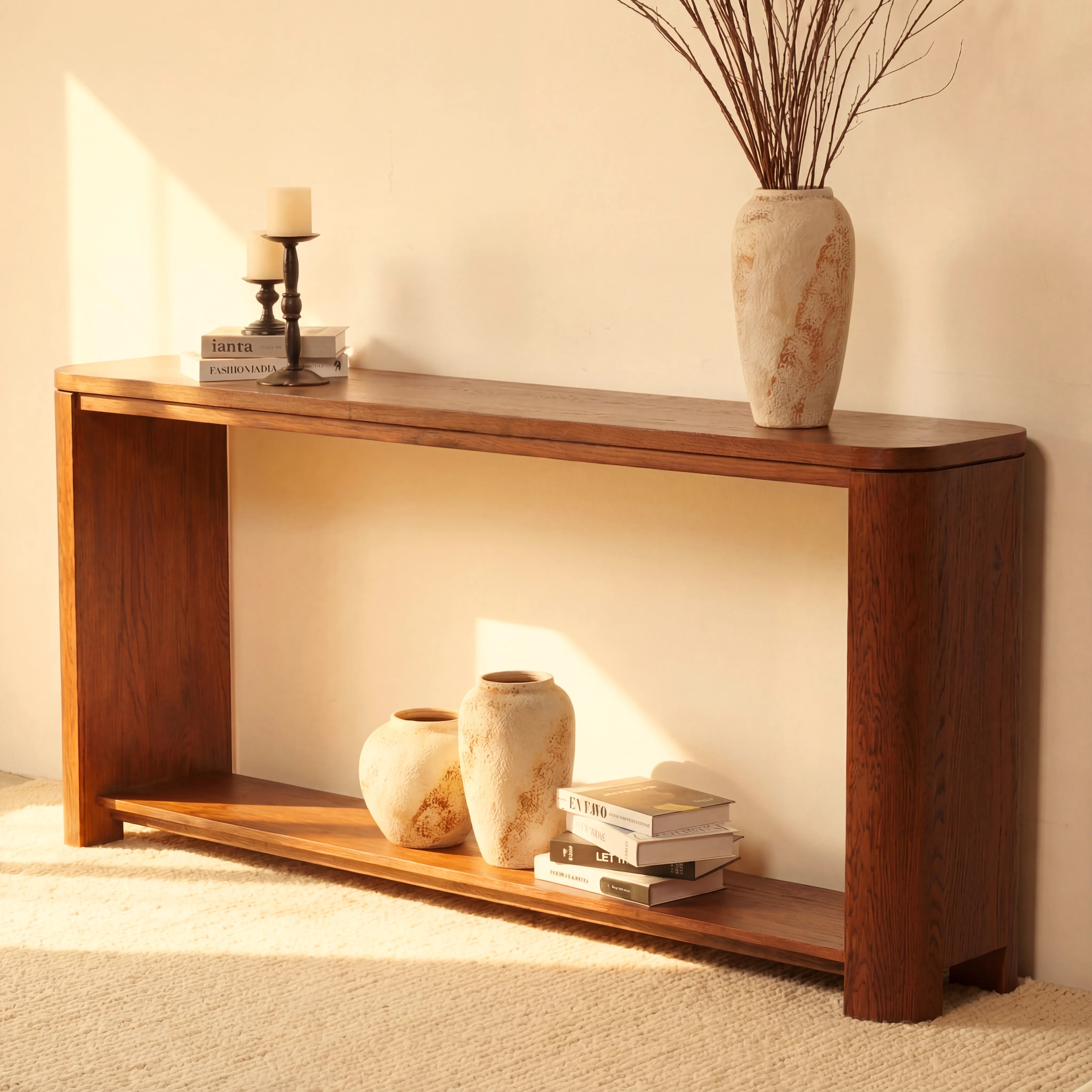Ovelo Console Table All-oak construction