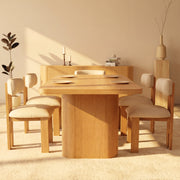 Ovelo Dining Table All-oak construction