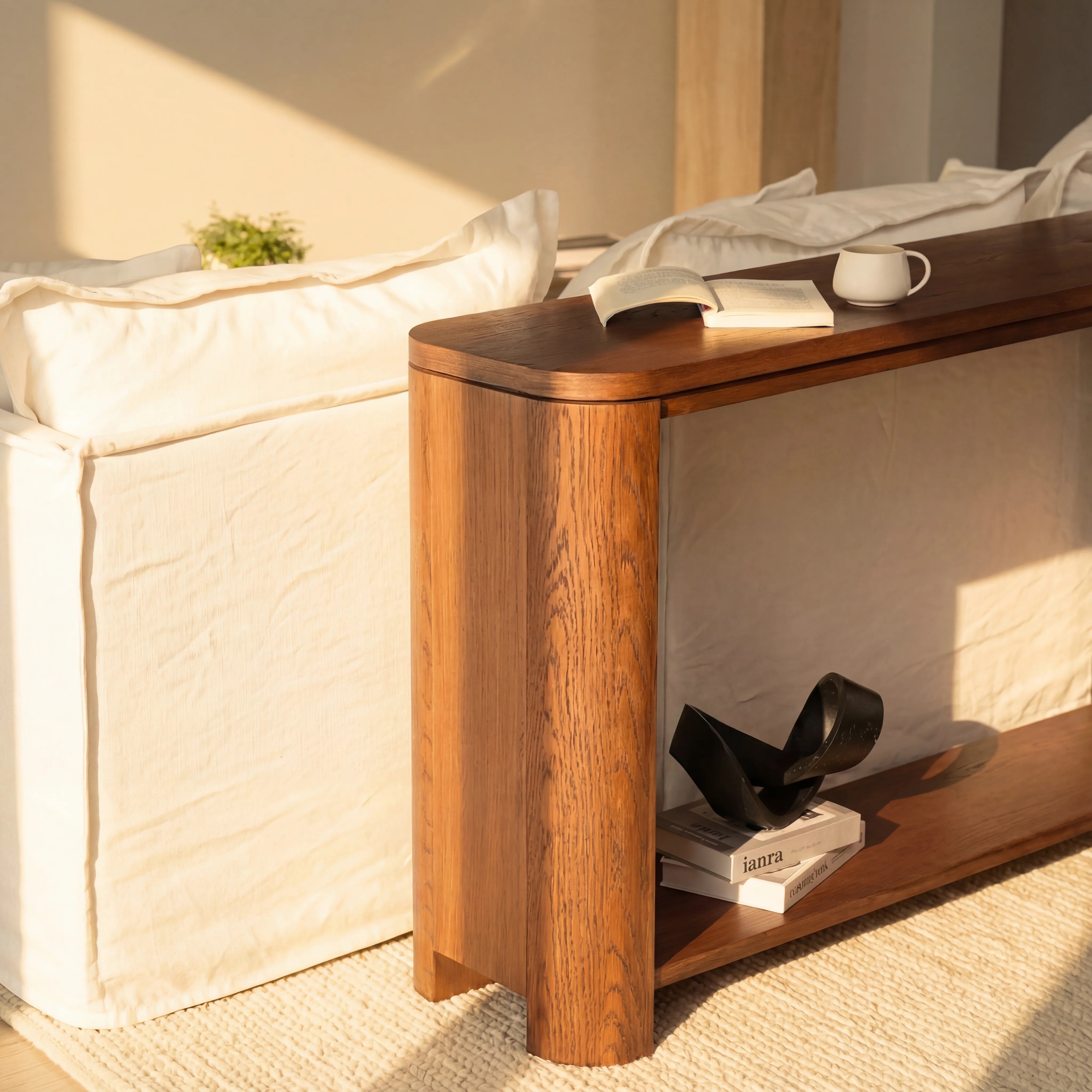 Ovelo Console Table All-oak construction