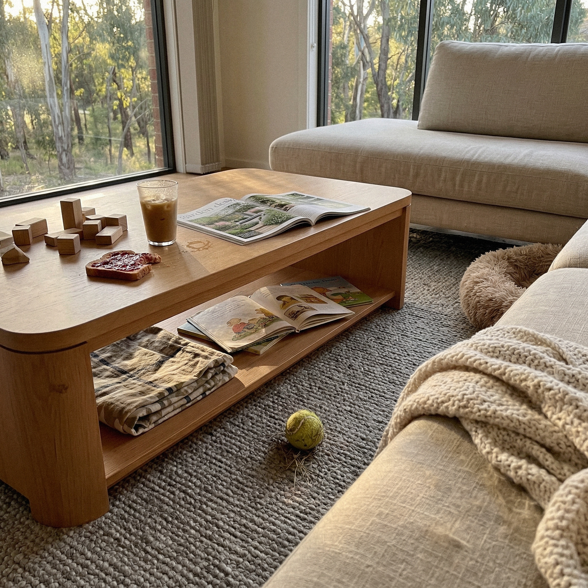 Ovelo Coffee Table All-oak construction