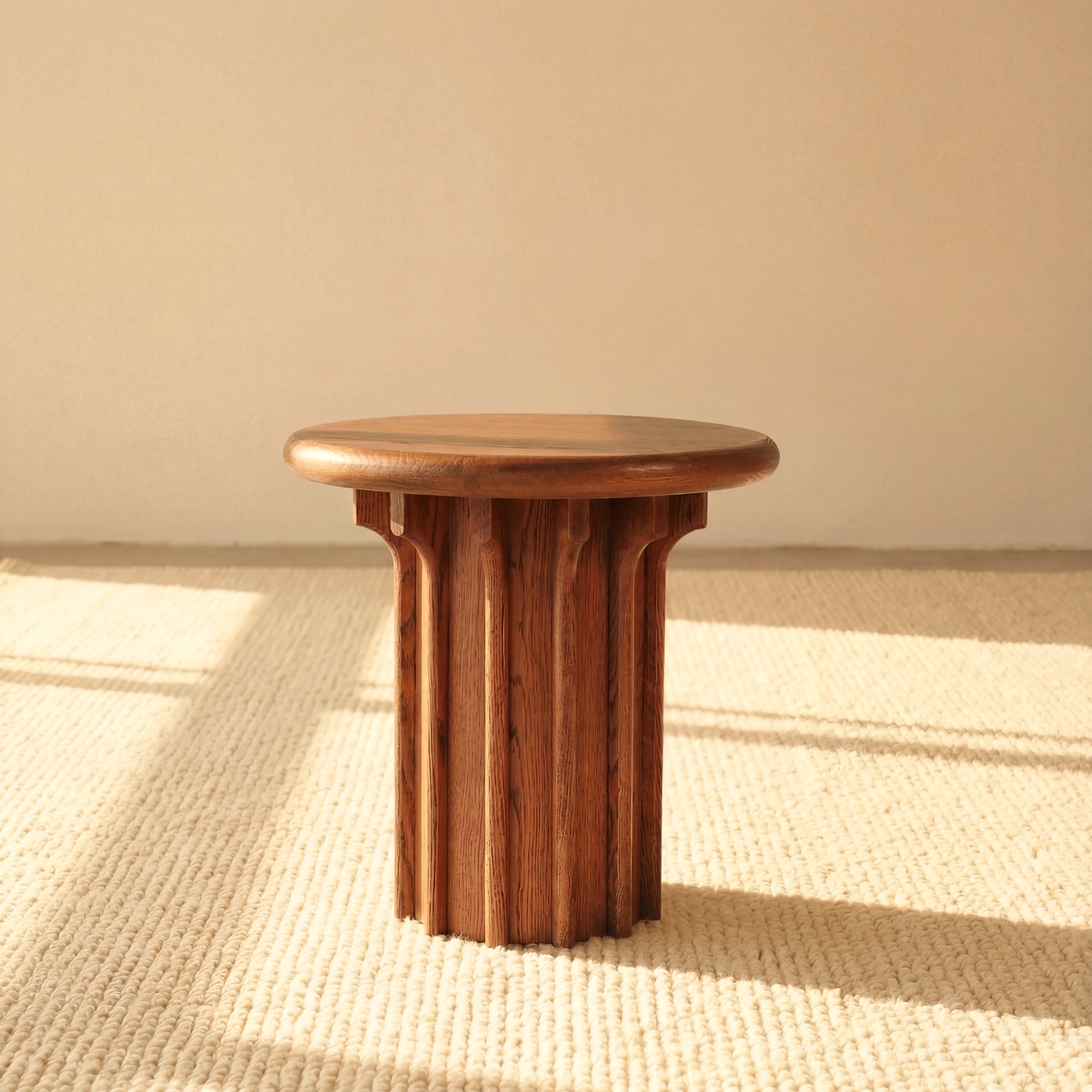 Corin Side Table White oak