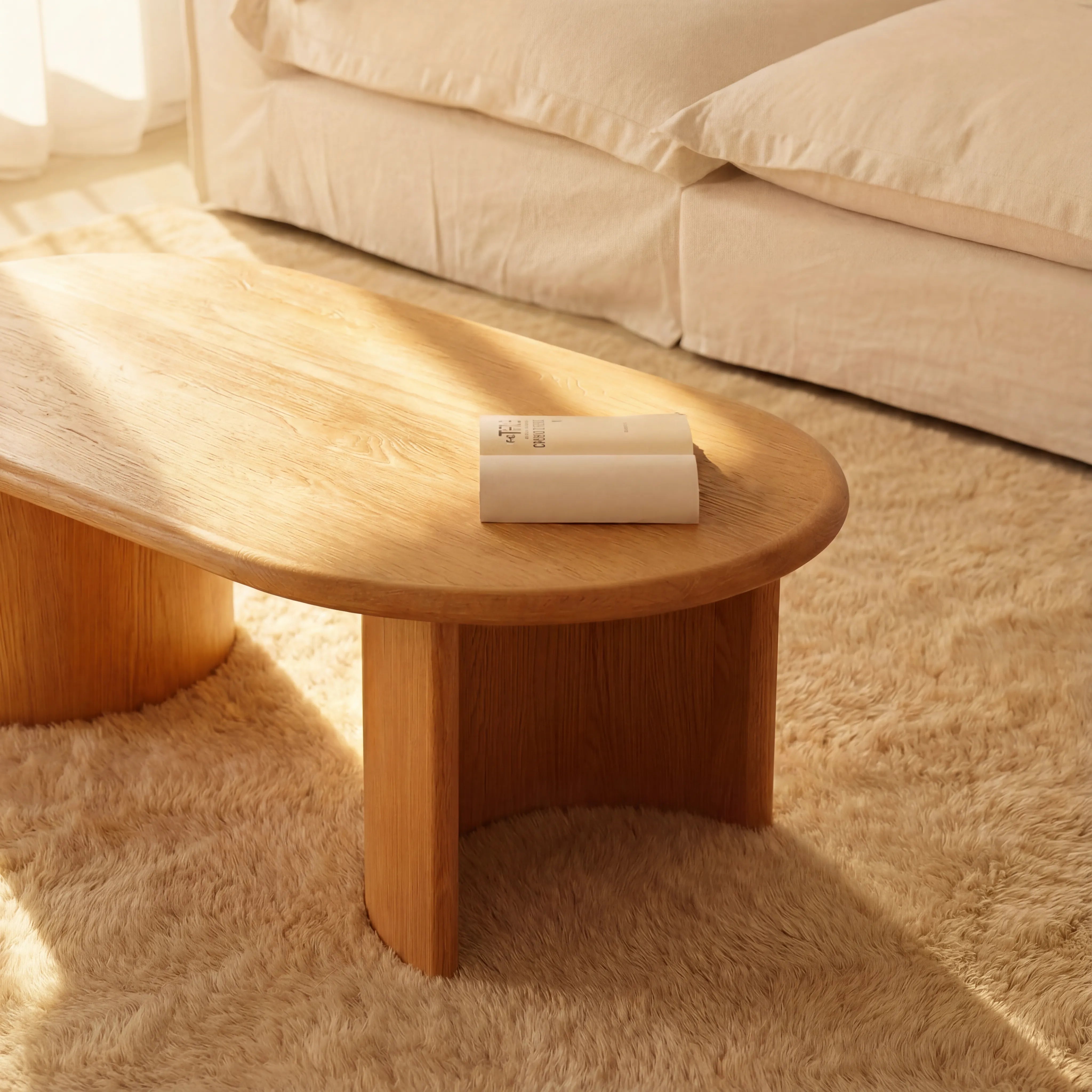 Haven Coffee Table White oak