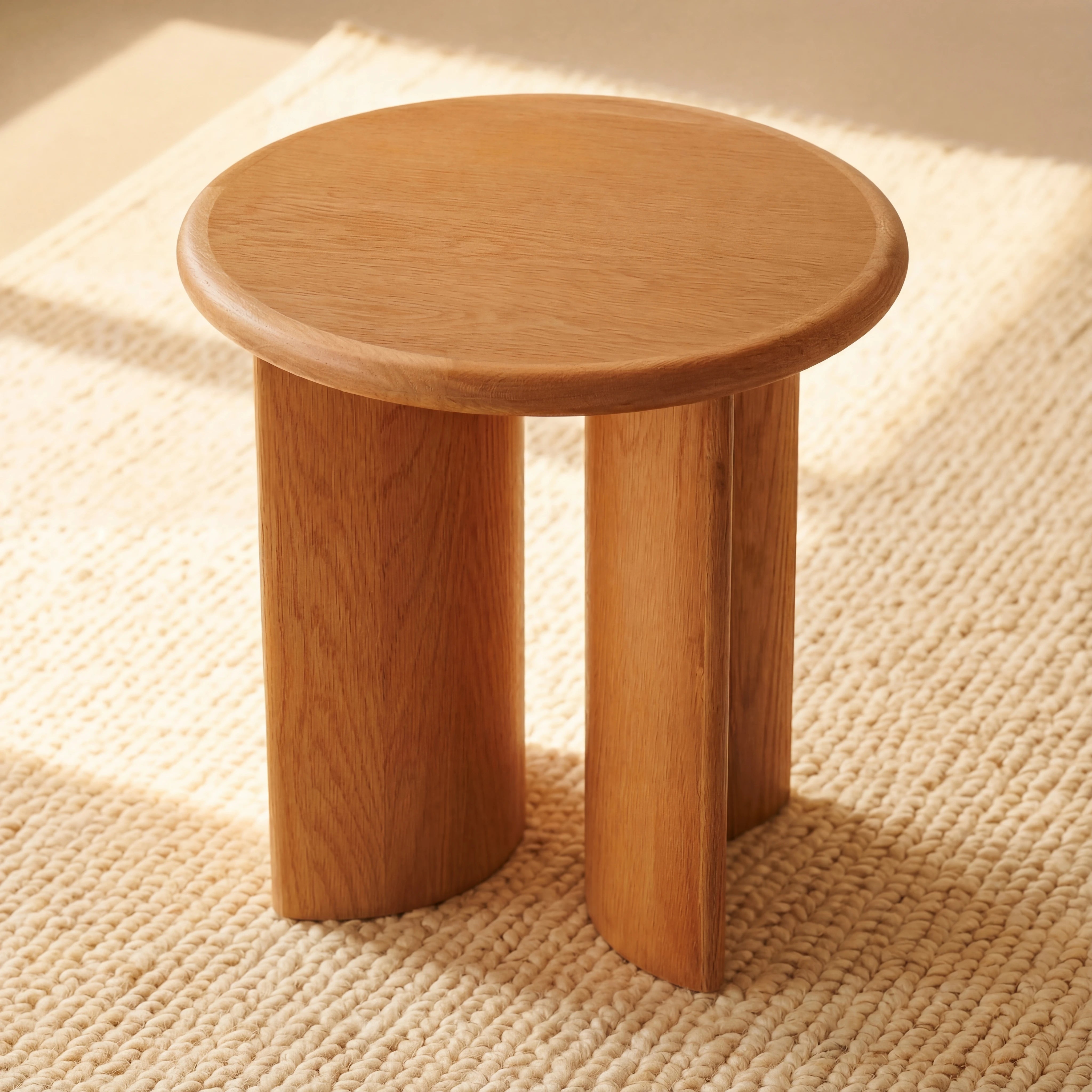 Haven Side Table White oak