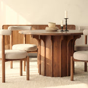 Corin Dining Table White oak