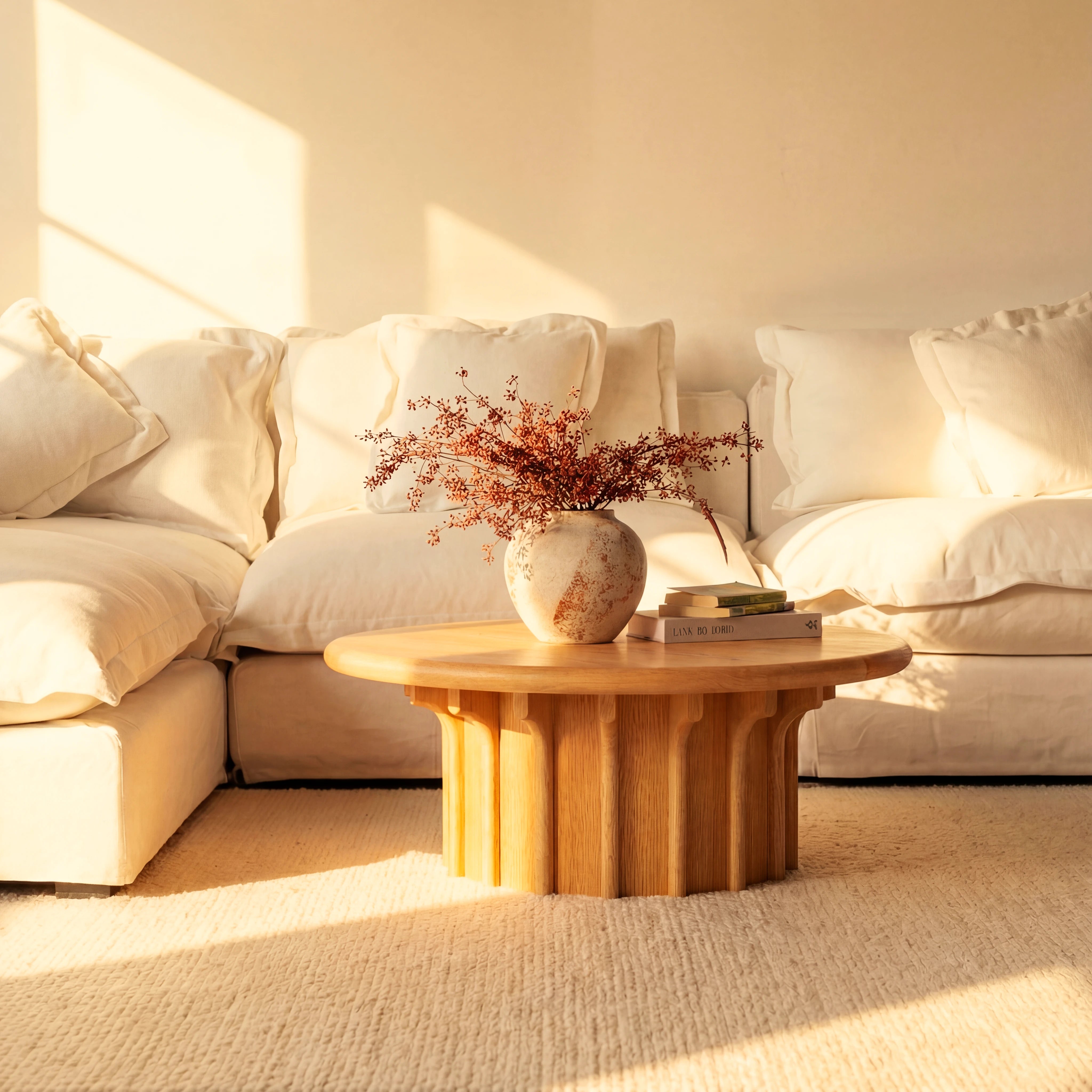 Corin Coffee Table White oak