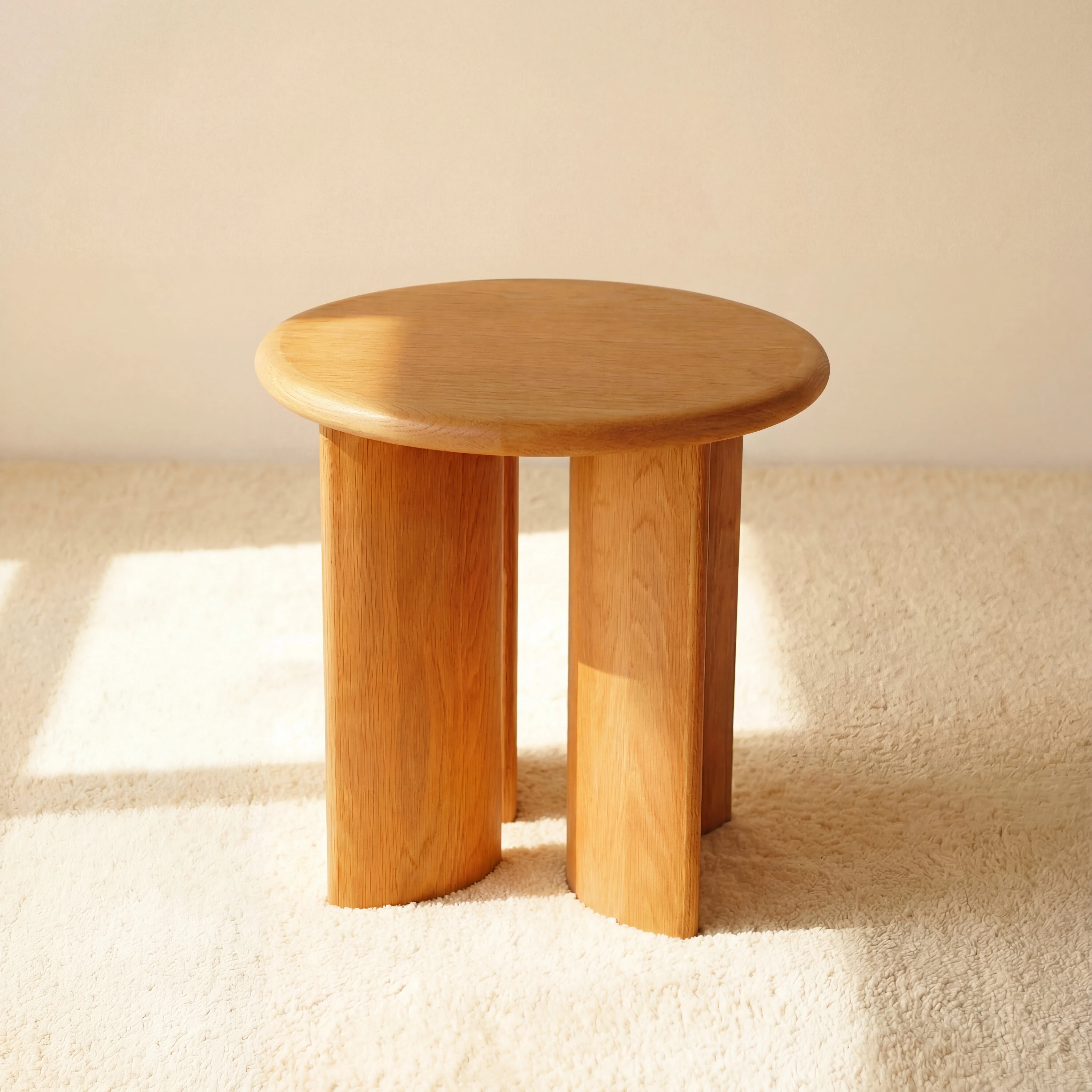 Haven Side Table White oak