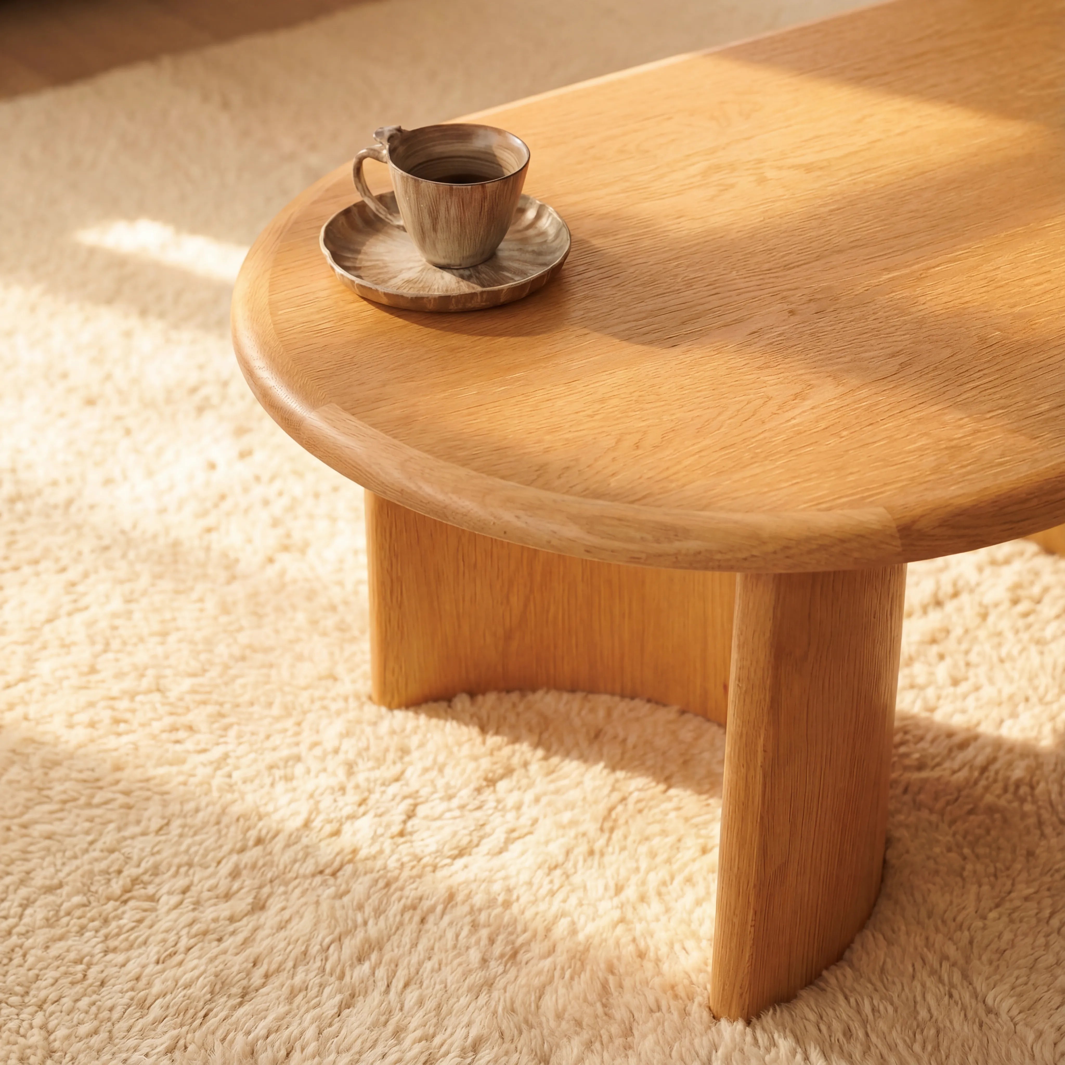 Haven Coffee Table White oak