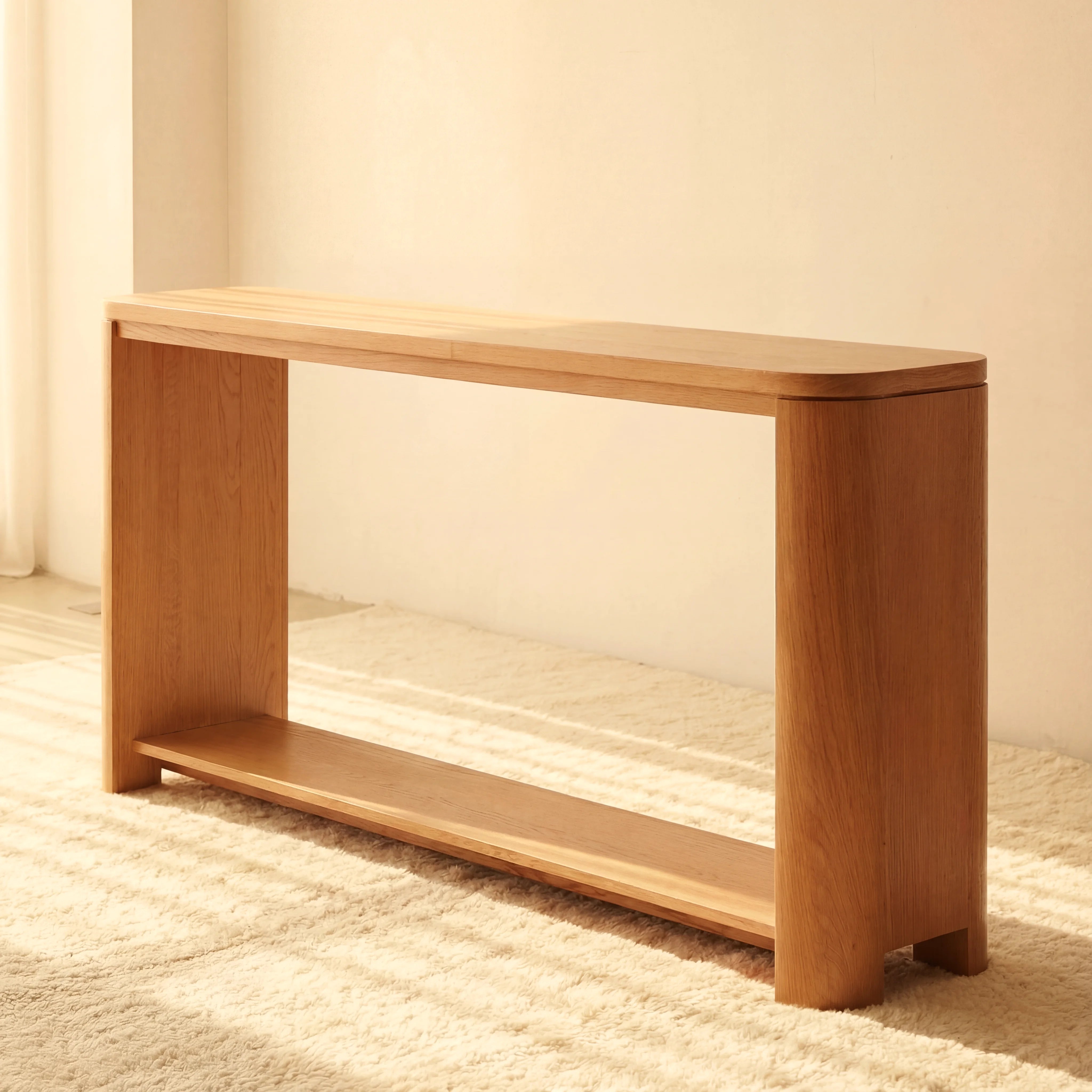 Ovelo Console Table All-oak construction