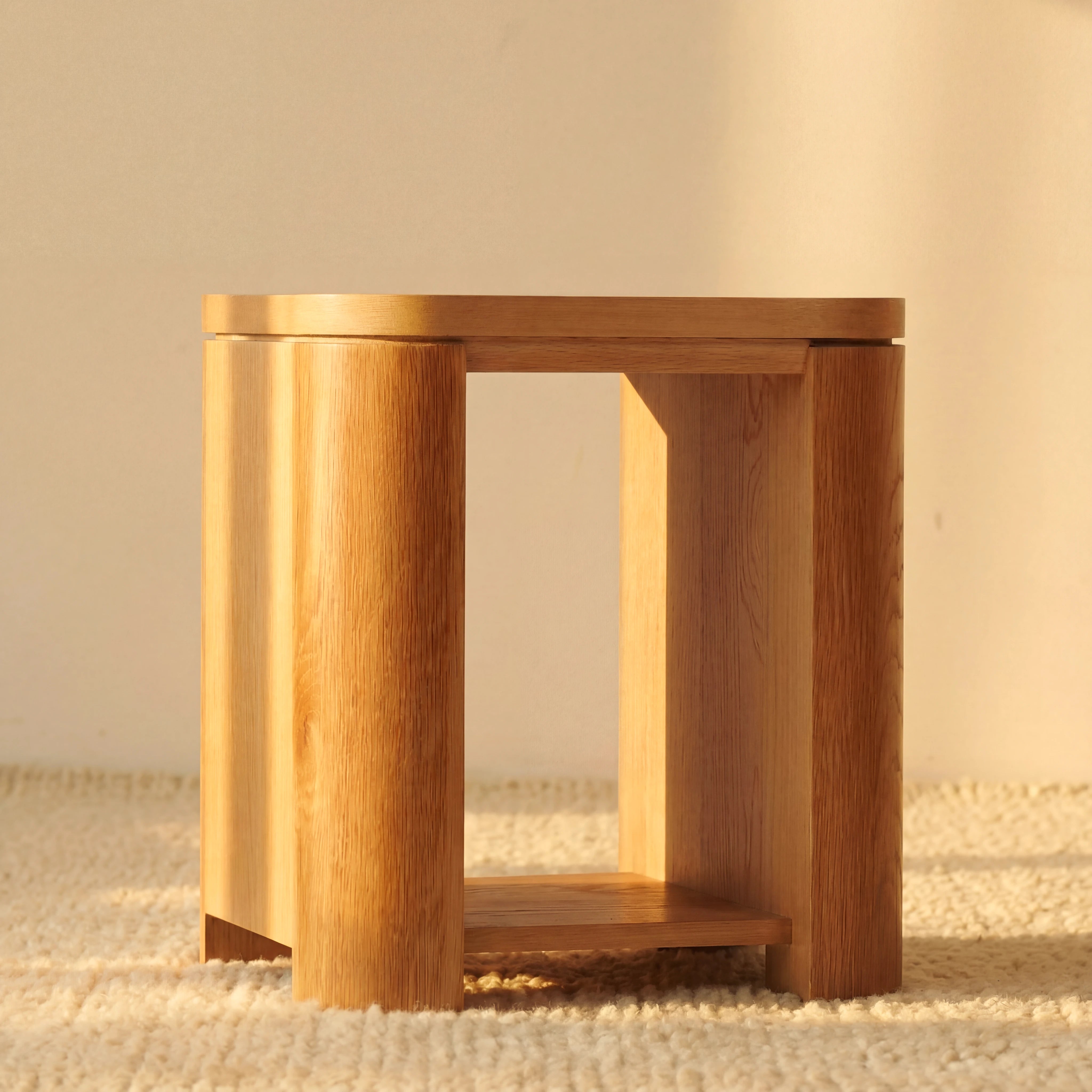 Ovelo Side Table All-oak construction