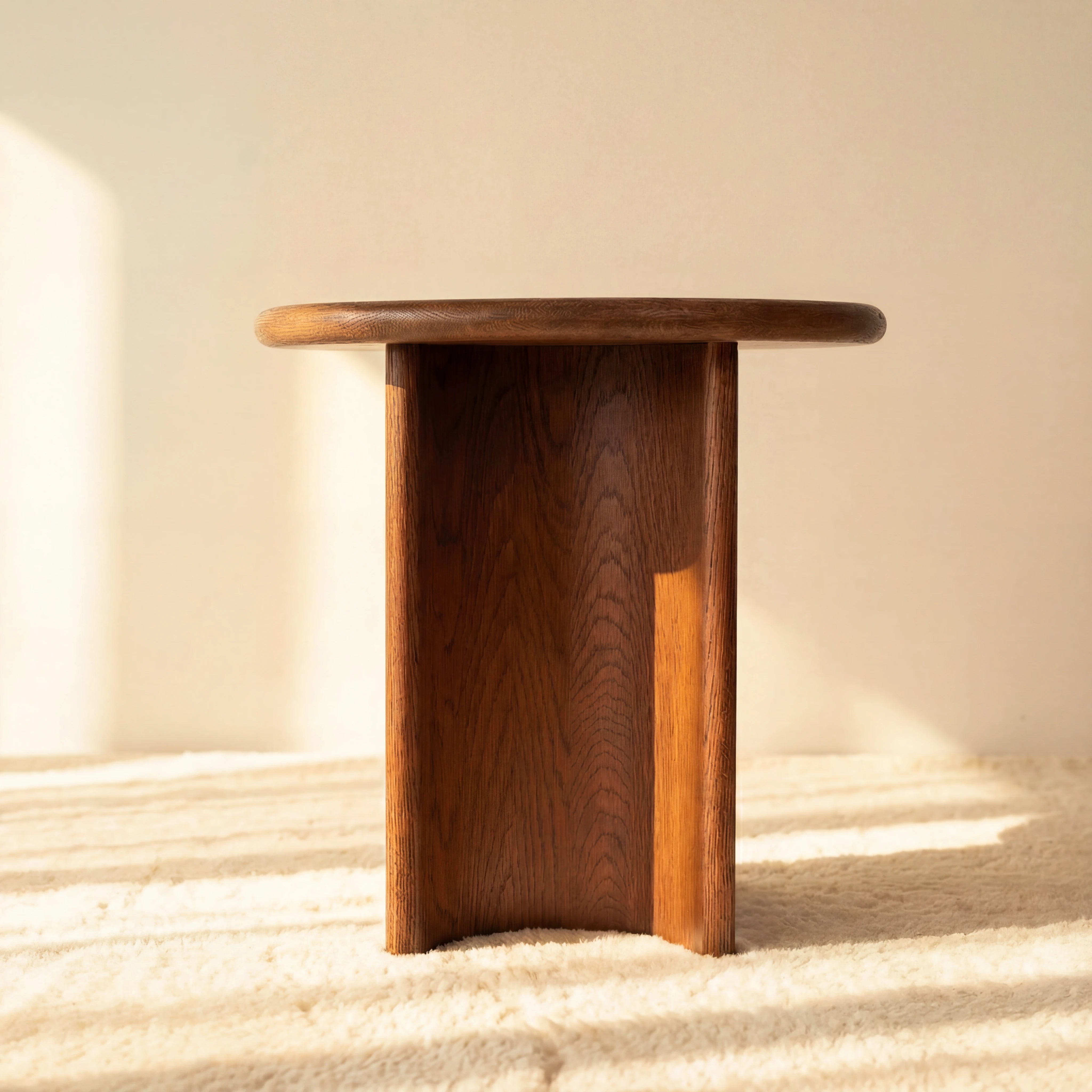 Haven Side Table White oak
