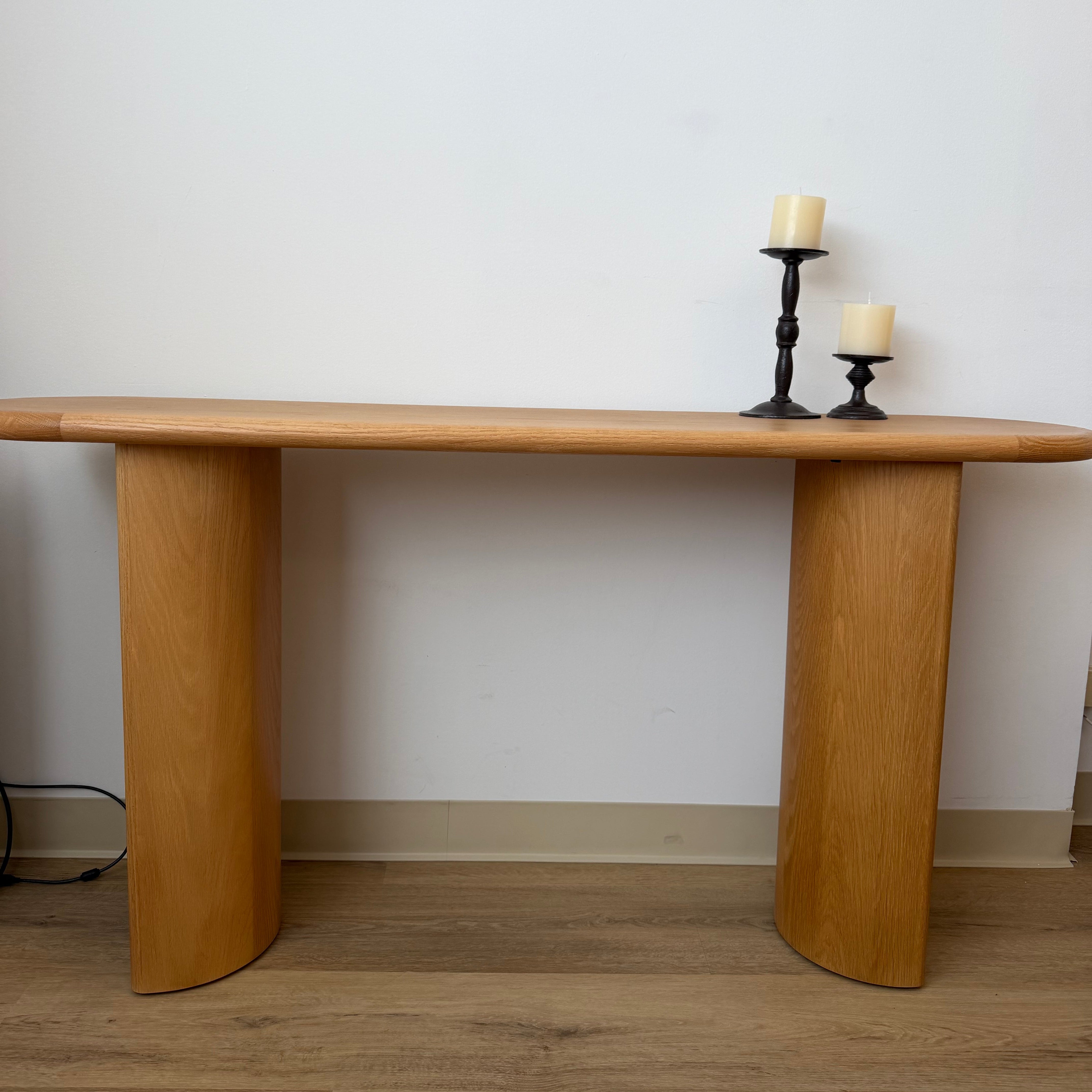 Haven Console Table White oak（karhyn studio sale）