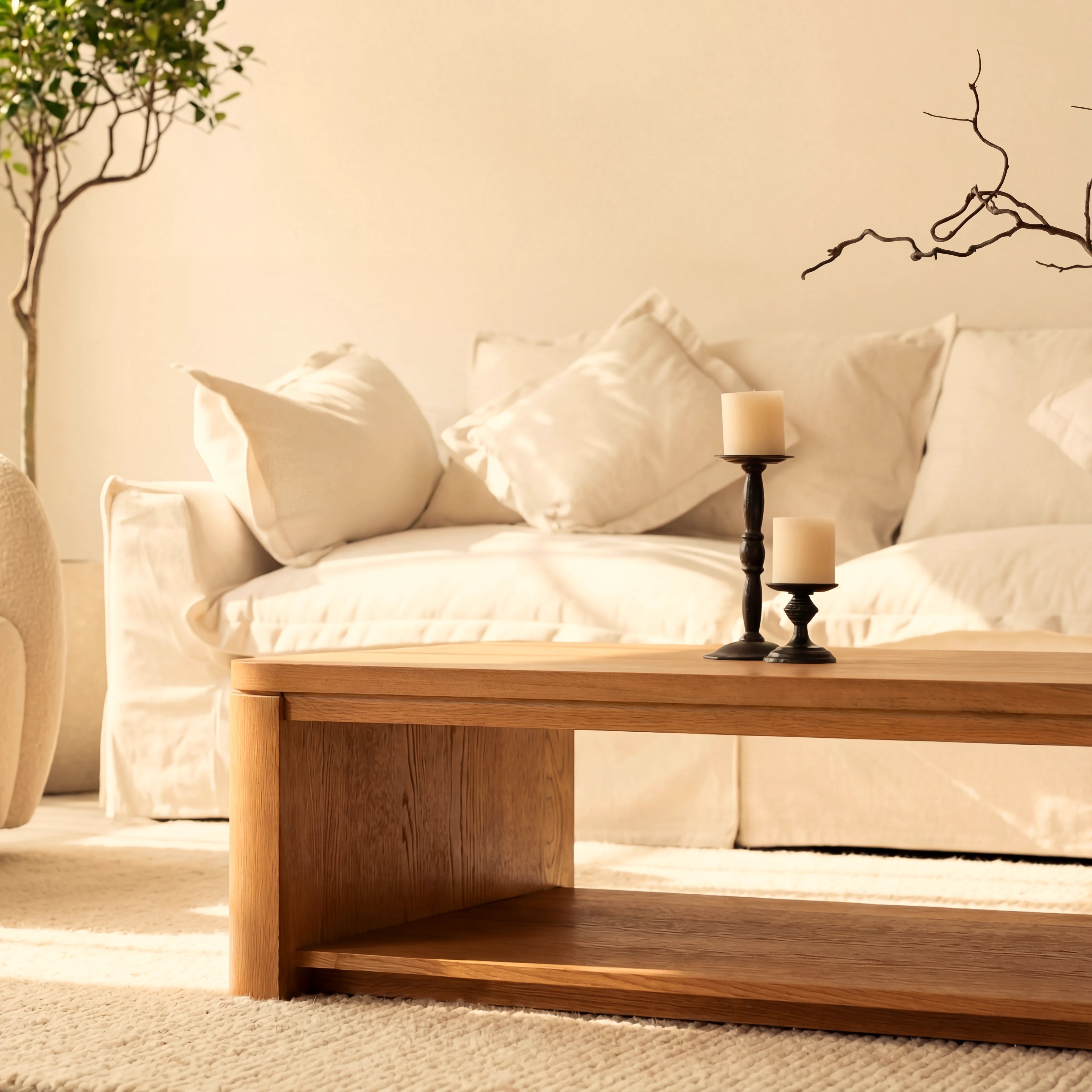 Ovelo Coffee Table All-oak construction