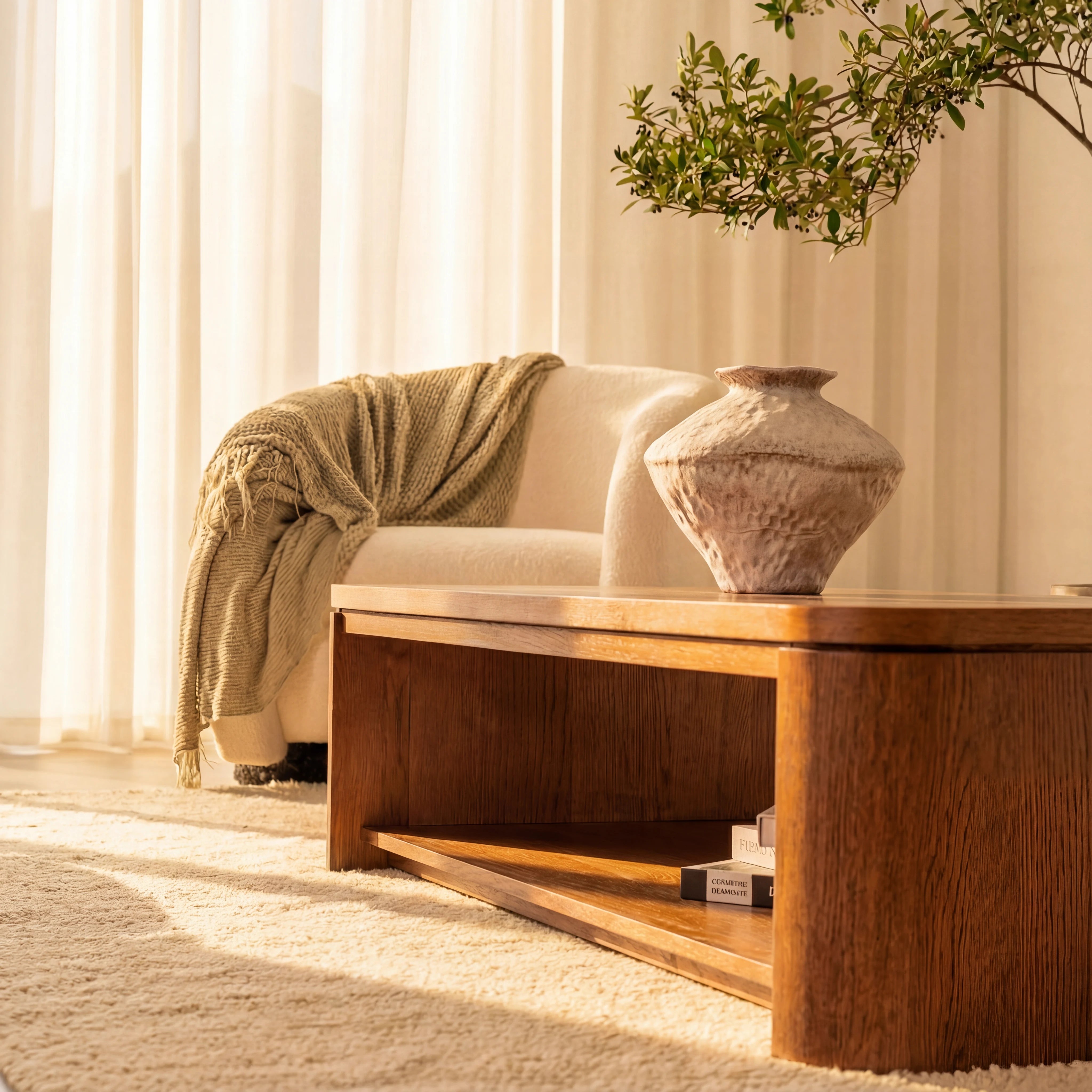 Ovelo Coffee Table All-oak construction