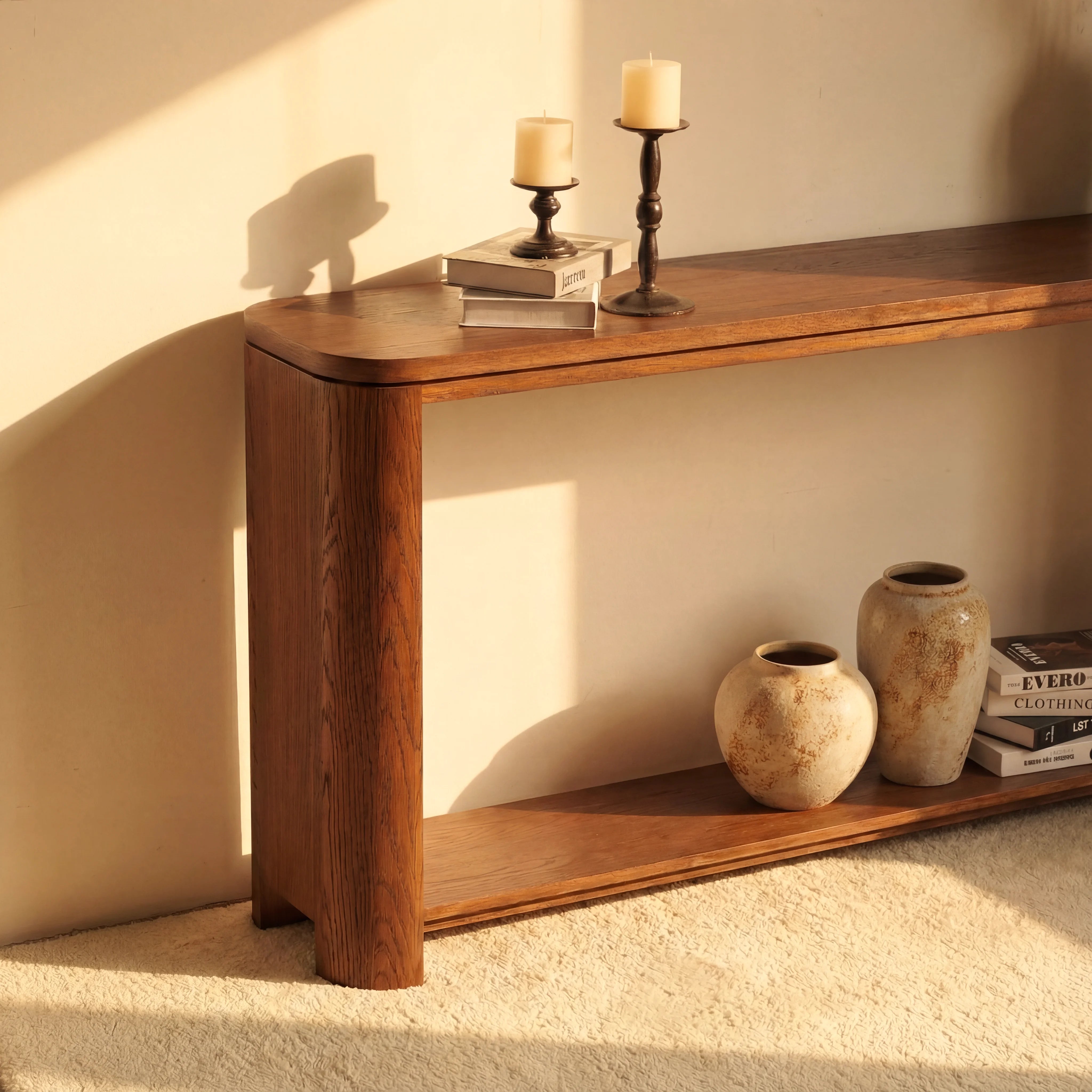 Ovelo Console Table All-oak construction