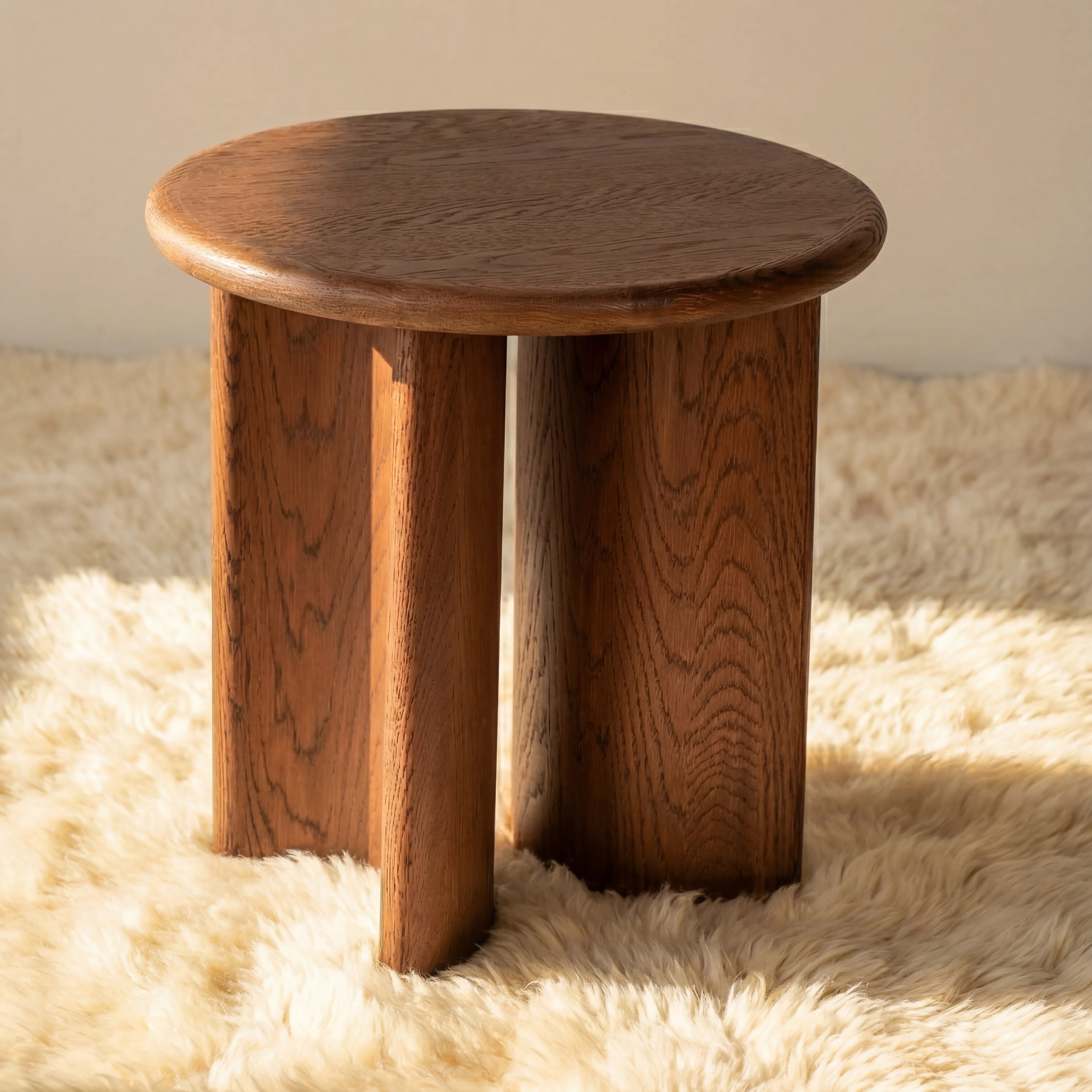 Haven Side Table White oak