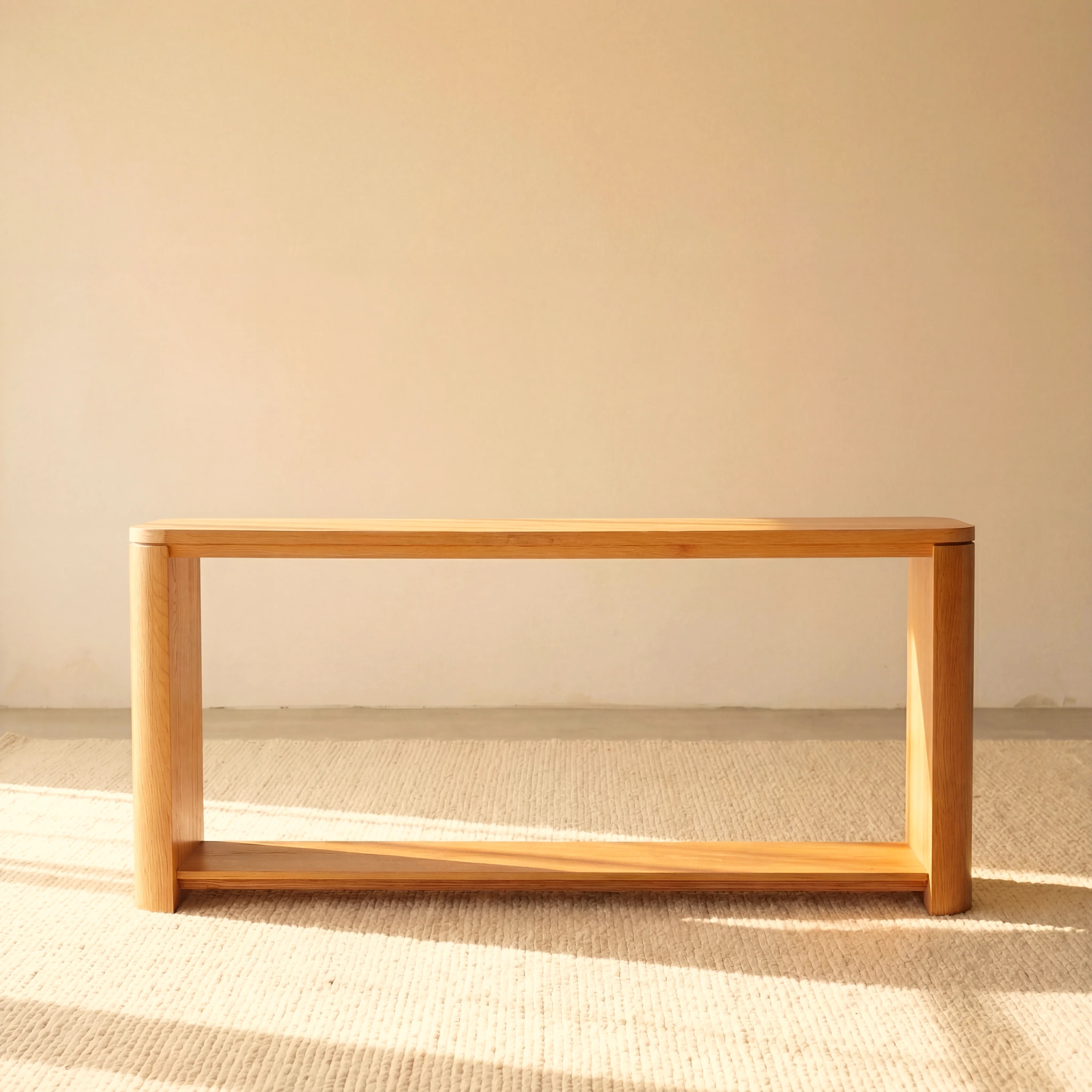 Ovelo Console Table All-oak construction