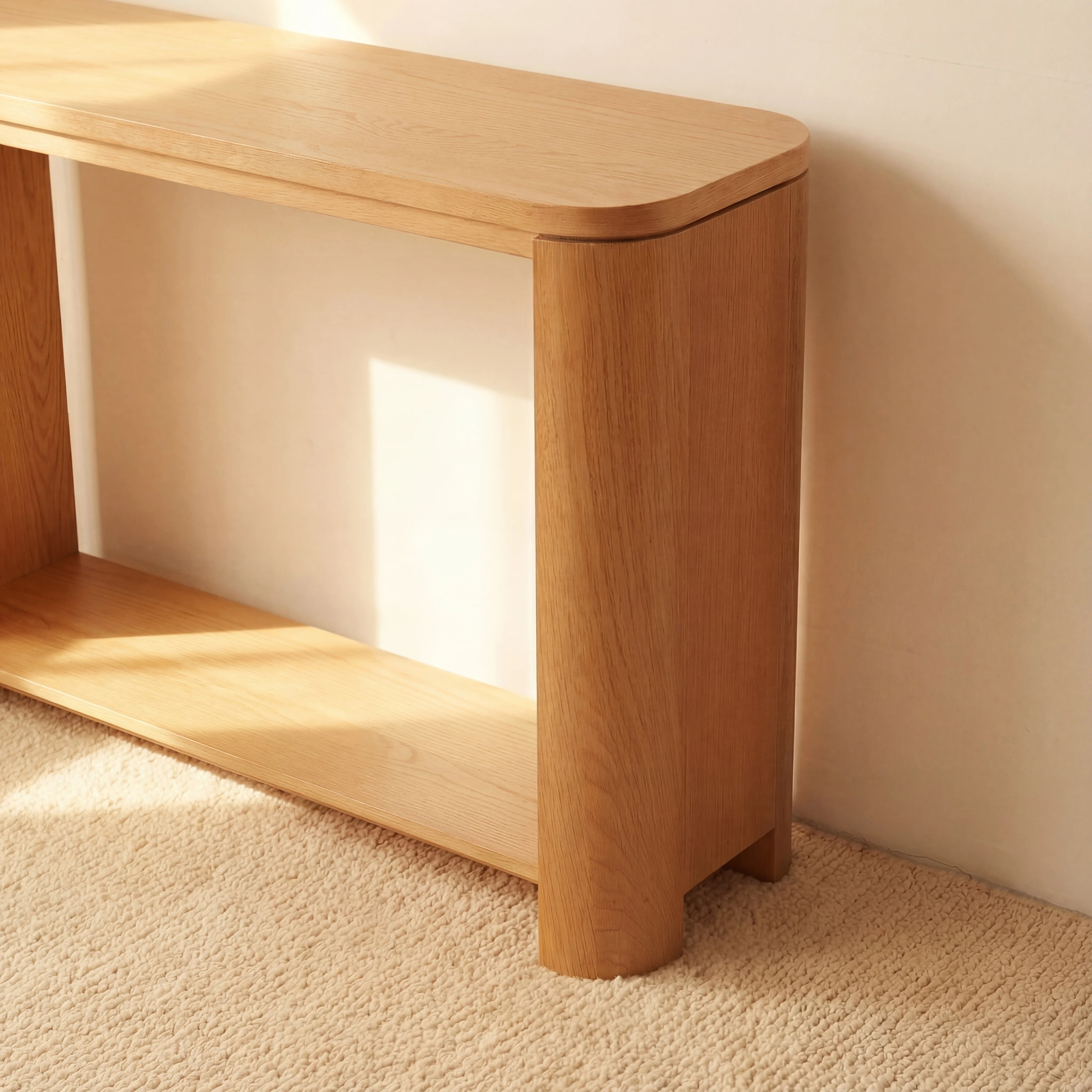 Ovelo Console Table All-oak construction