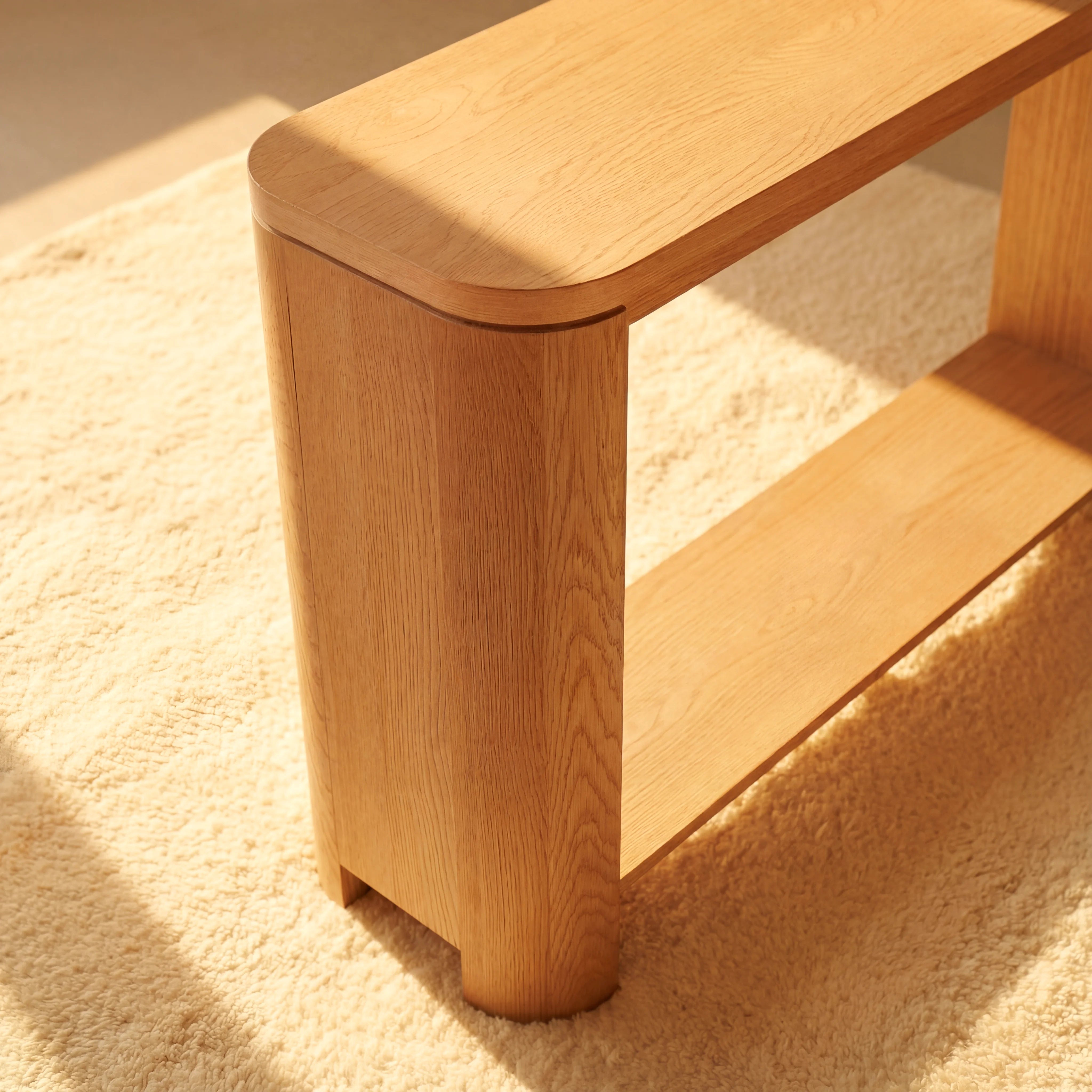 Ovelo Console Table All-oak construction