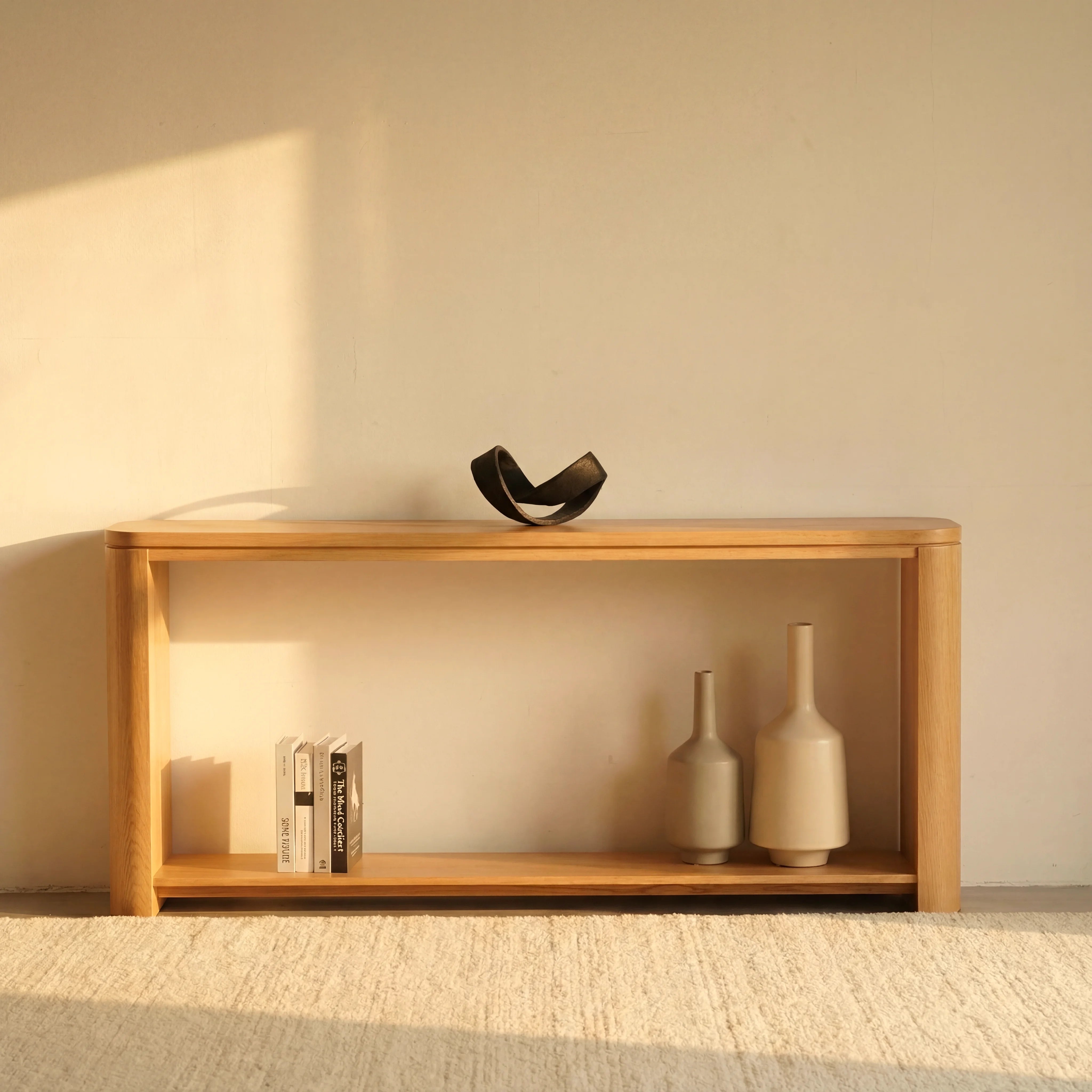 Ovelo Console Table All-oak construction