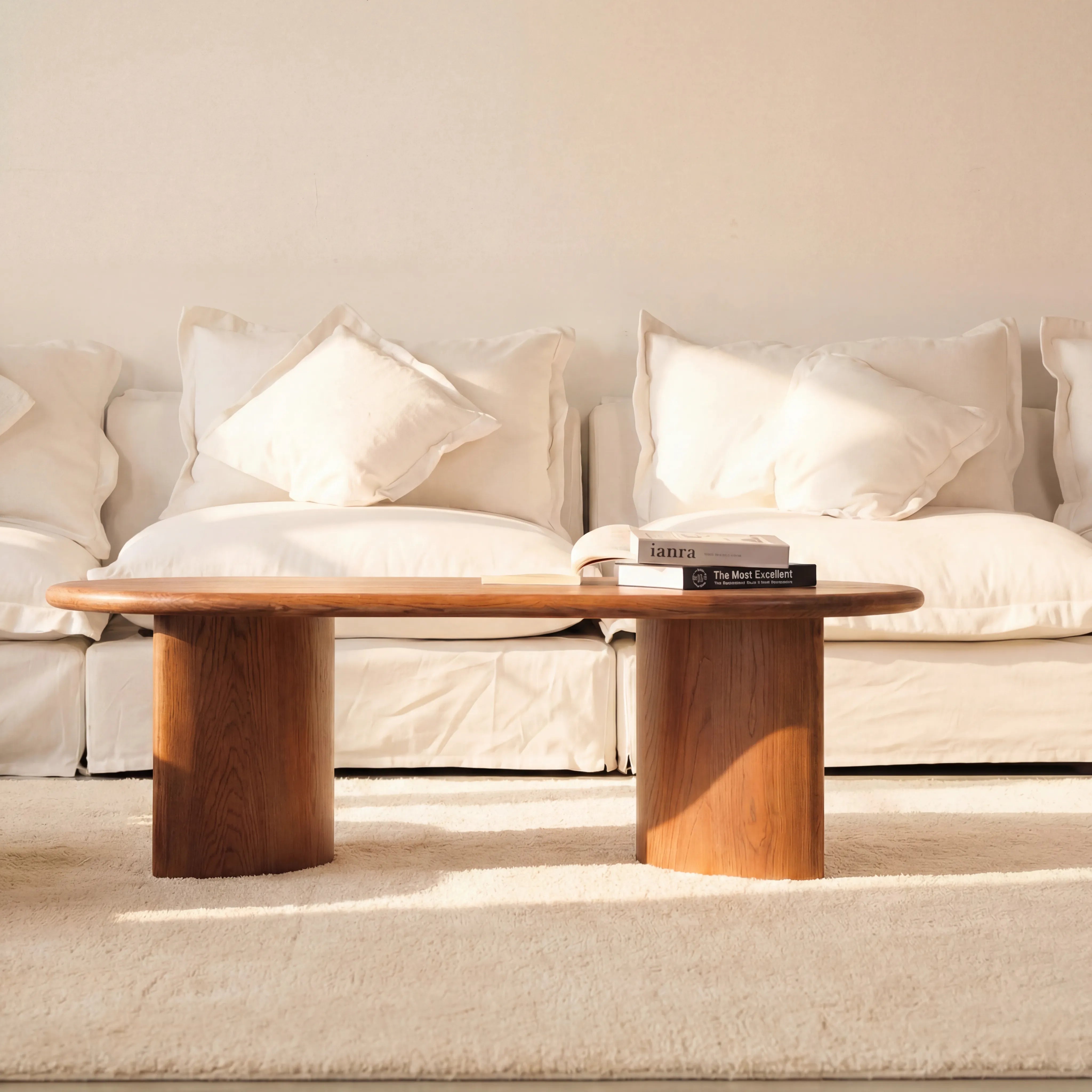 Haven Coffee Table White oak