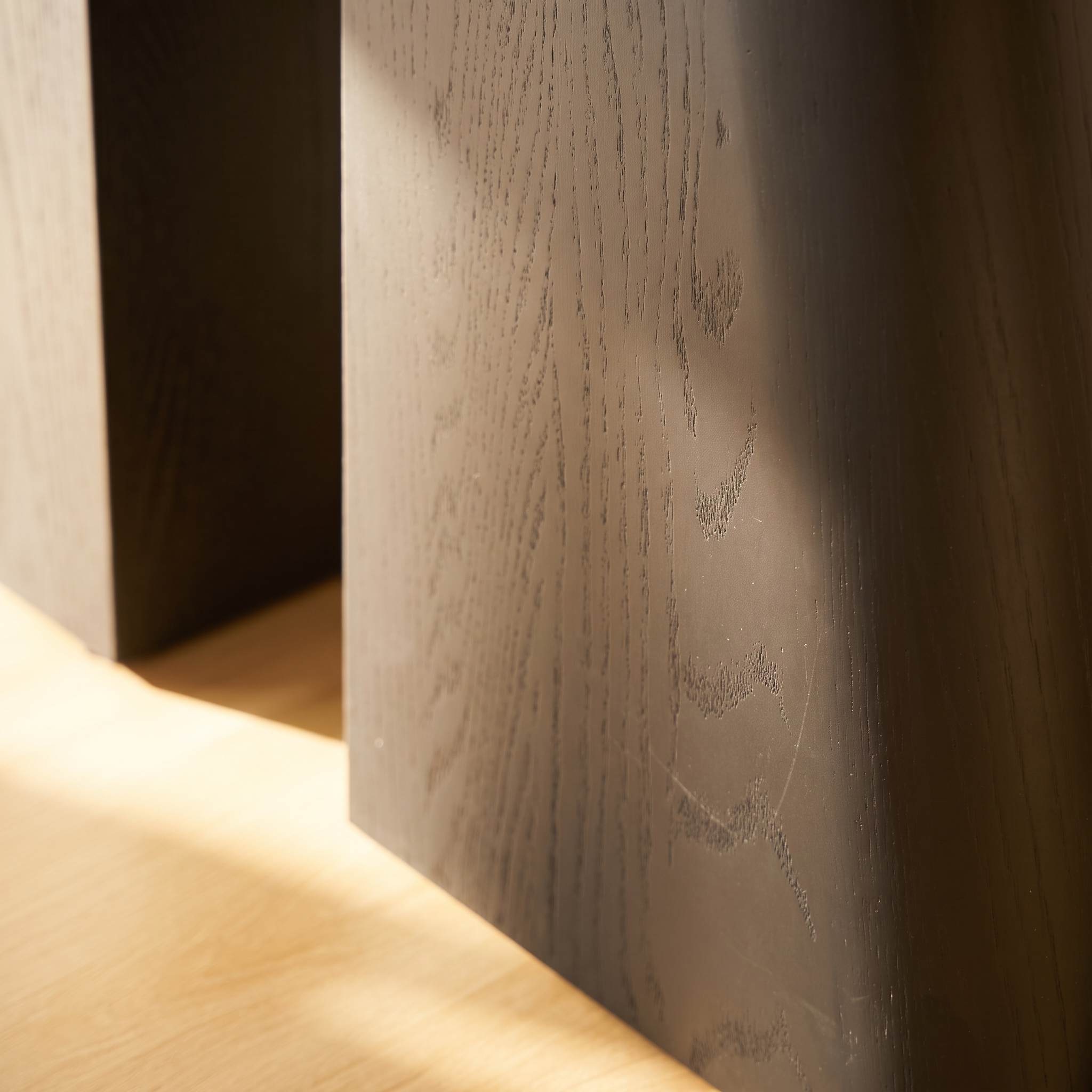 Solin Console Table  — Black oak finish